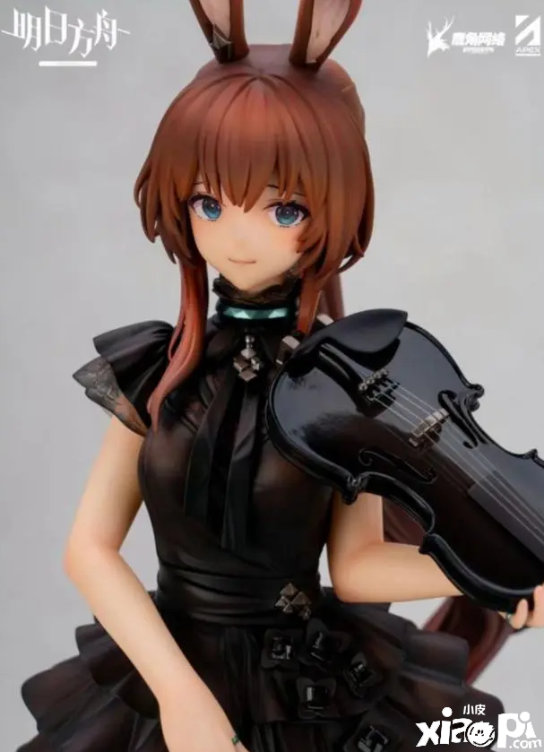 《明日方舟》女主阿米娅手办前航远歌官图公开，身着顶级嗨丝的兔兔！