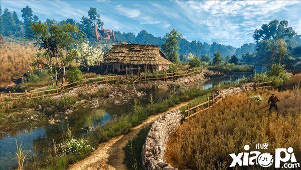 粉丝挑战《巫师3》杰洛特浴袍通关高难度,衣少防高!