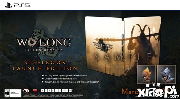 《卧龙：苍天陨落》铁盒版预览公布，游戏将于3月3日发售！