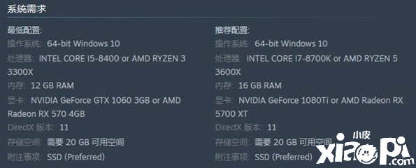 恐怖生存《森林之子》PC配置需求，推荐使用1080 Ti！