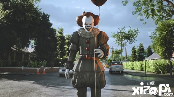 《小丑回魂》虚幻5引擎游戏概念宣传片，视频灵感来自恐怖小说《它》！