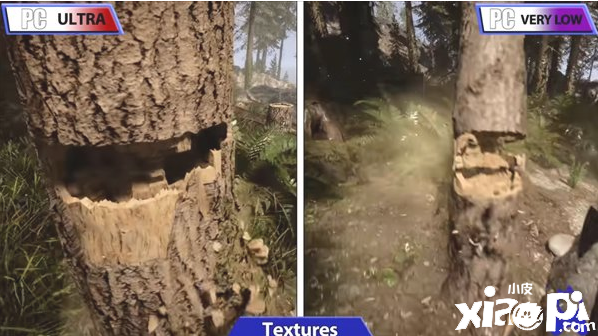 《森林之子》PC版最高/最低画质对比，优化有待提高！