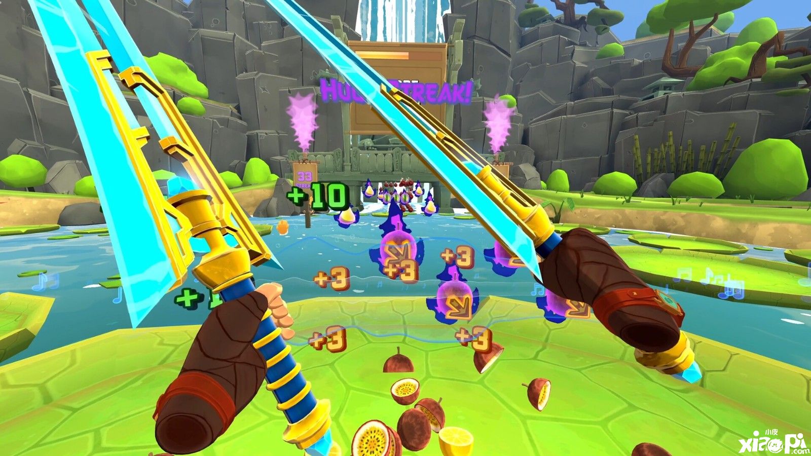 《水果忍者VR2》正式版上线,支持跨平台对战模式!