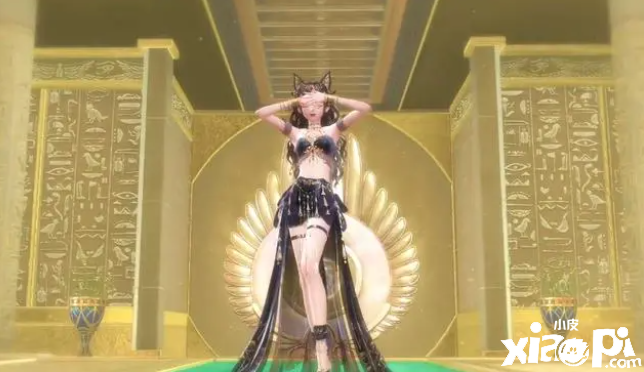 《闪耀暖暖》4月底新舞蹈与场景礼包，霸道法老王与古埃及风情的舞蹈！