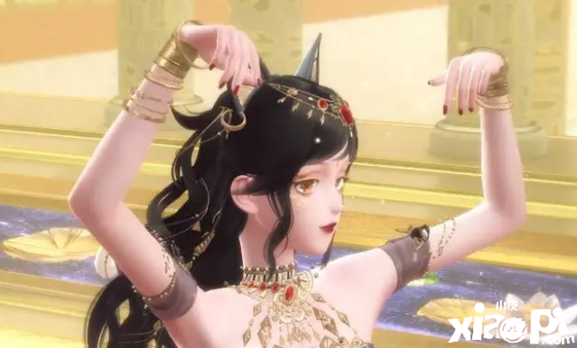 《闪耀暖暖》4月底新舞蹈与场景礼包，霸道法老王与古埃及风情的舞蹈！