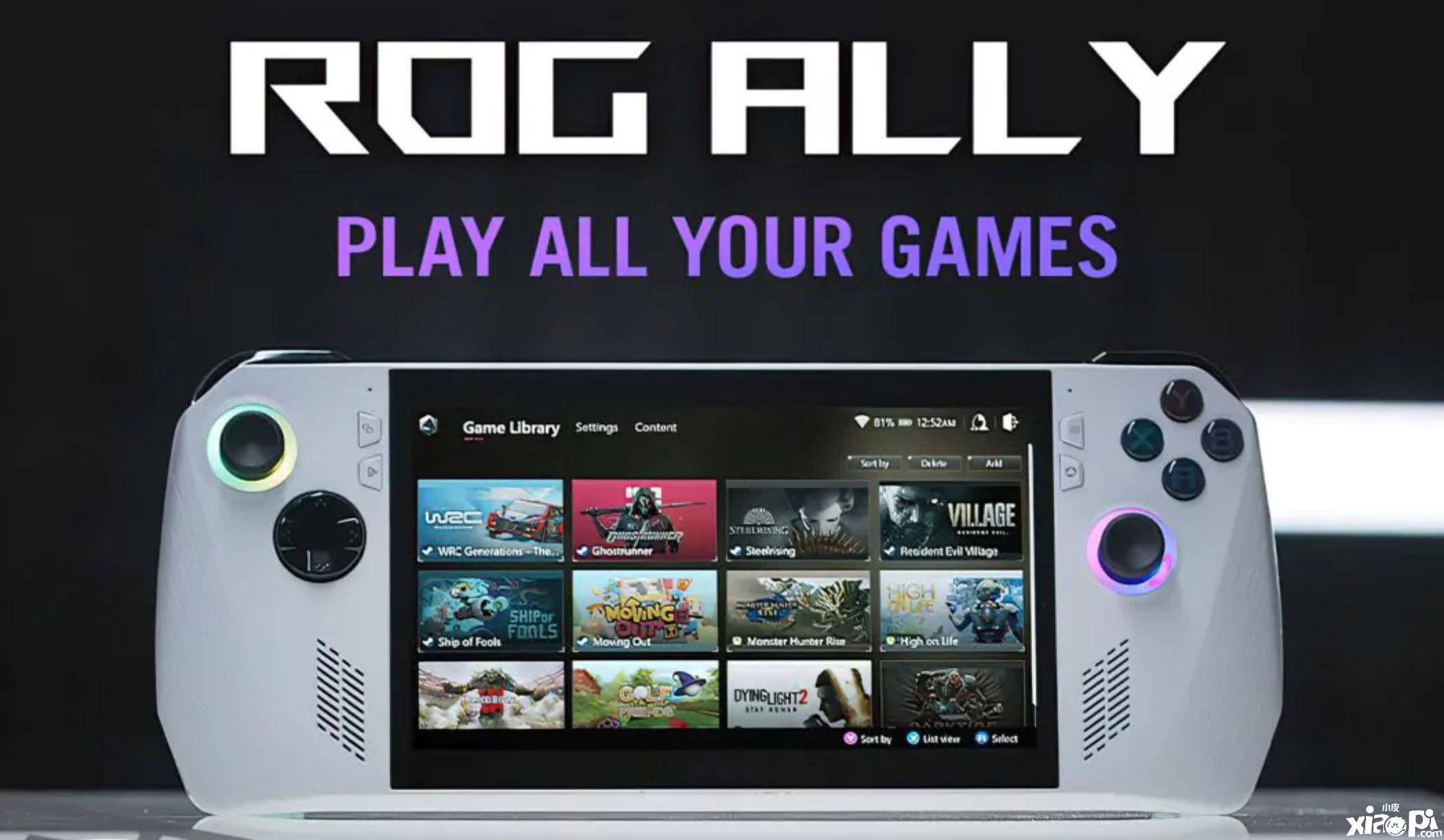 传华硕游戏掌机ROG Ally起售价599美元！