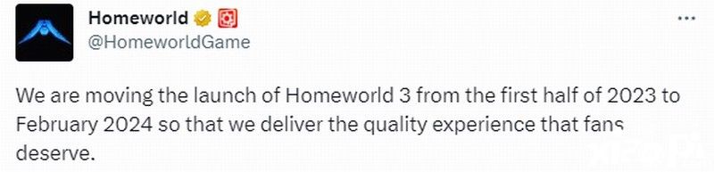 太空策略游戏《家园3》官宣延期发售，预计2024年2月！