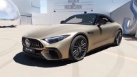 奔驰AMG SL 63定制跑车官图:金色涂装 限量100辆