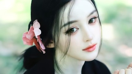 听障女生因太美被质疑AI 本人大方承认微调变化不大