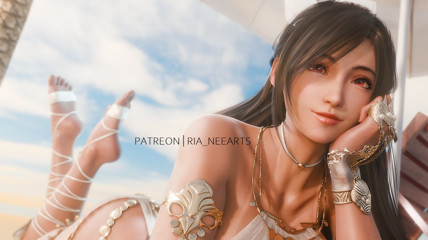 3D区永远的耶路撒冷！《FF7》蒂法美图欣赏