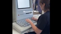 “苹果巨无霸”电脑复刻版本！键盘比女人都大