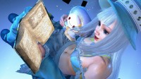 卡普空新晋美女来了!甜美女神大秀一字马 裙底全看光