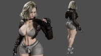 《生化9》格蕾丝性感MOD 内衣包裹超级大雷